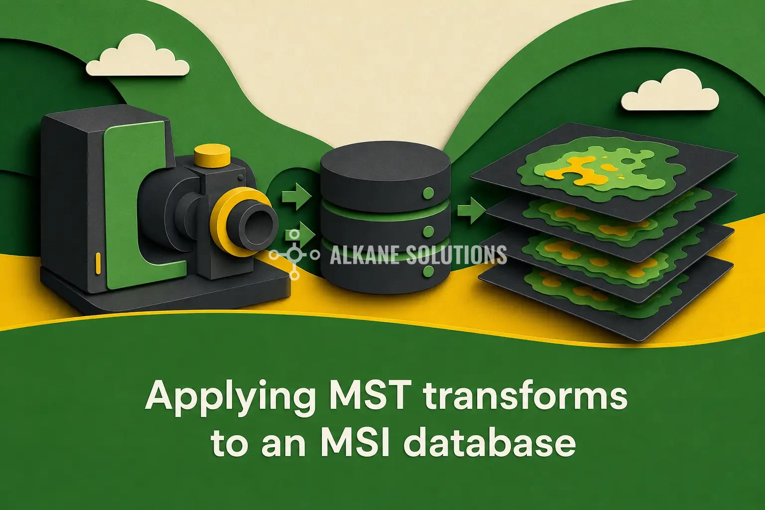Applying MST transforms to an MSI database