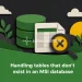Handling tables that don't exist in an MSI database