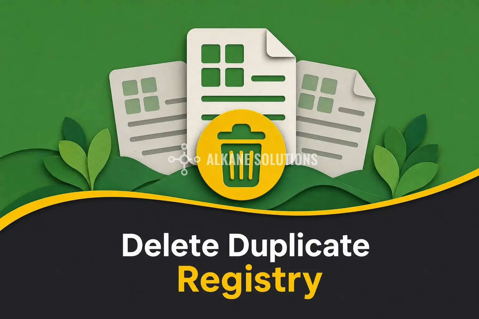 Delete Duplicate Registry