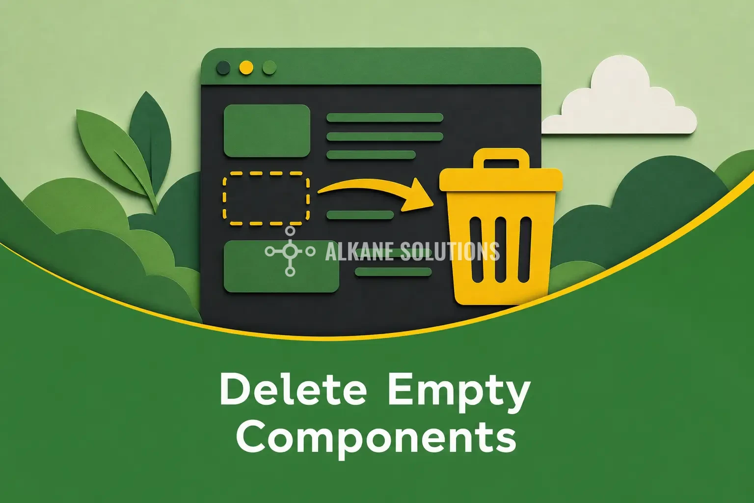 Delete Empty Components