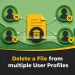Delete a File from multiple User Profiles