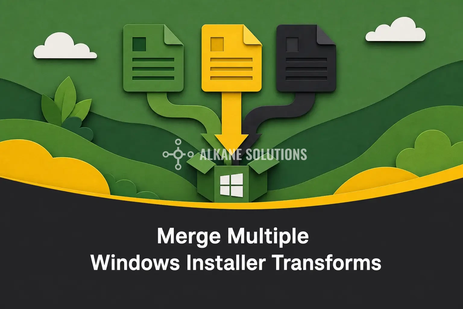 Merge Multiple Windows Installer Transforms