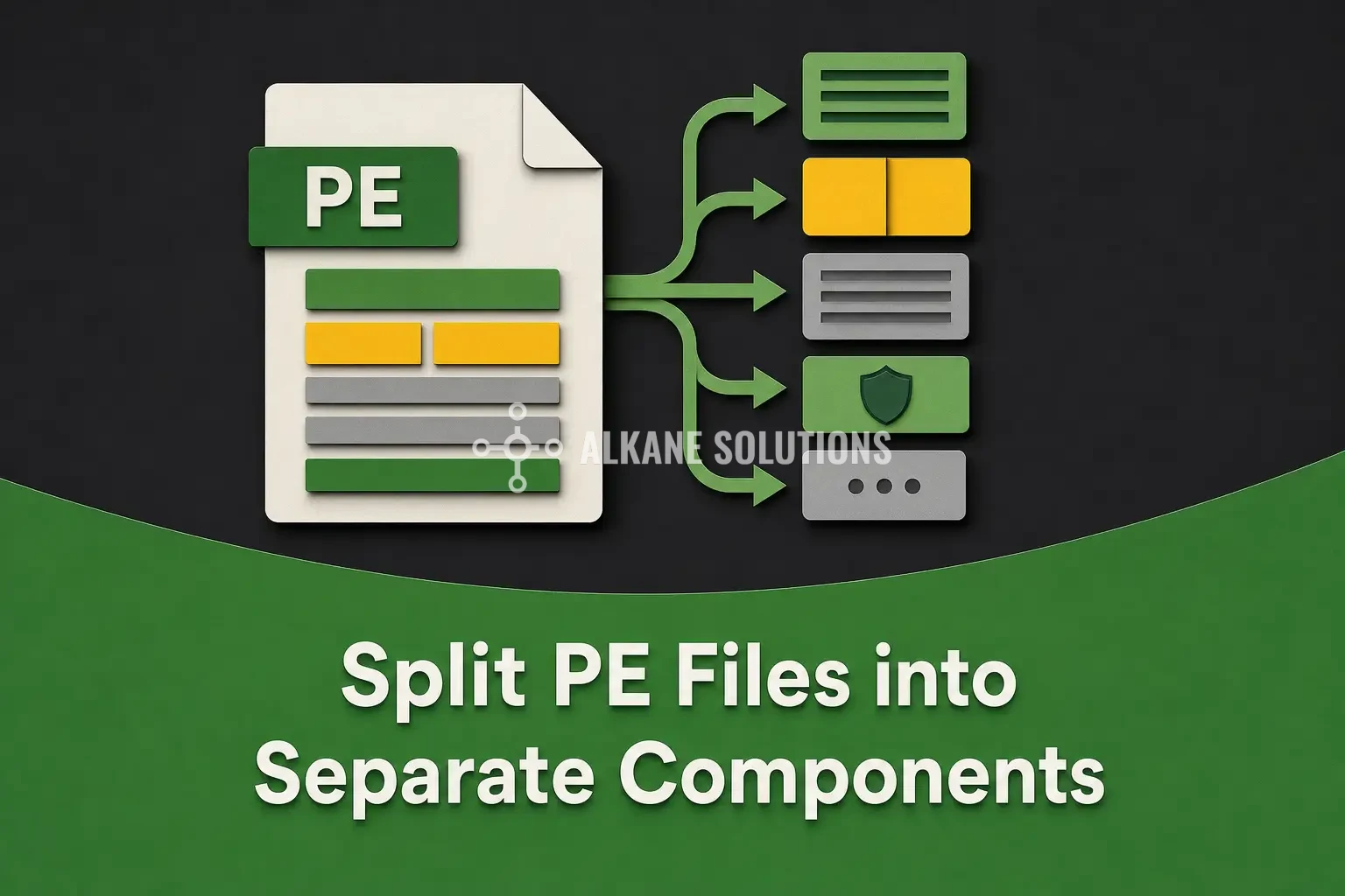Split PE Files into Separate Components