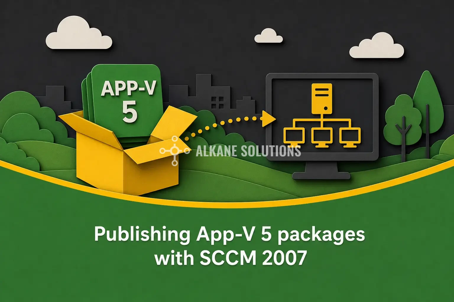 Publishing App-V 5 packages with SCCM 2007