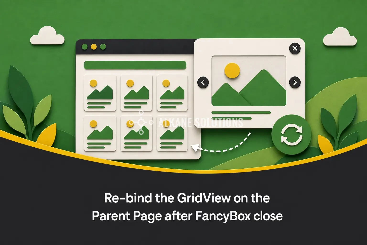 Re-bind the GridView on the Parent Page after FancyBox close