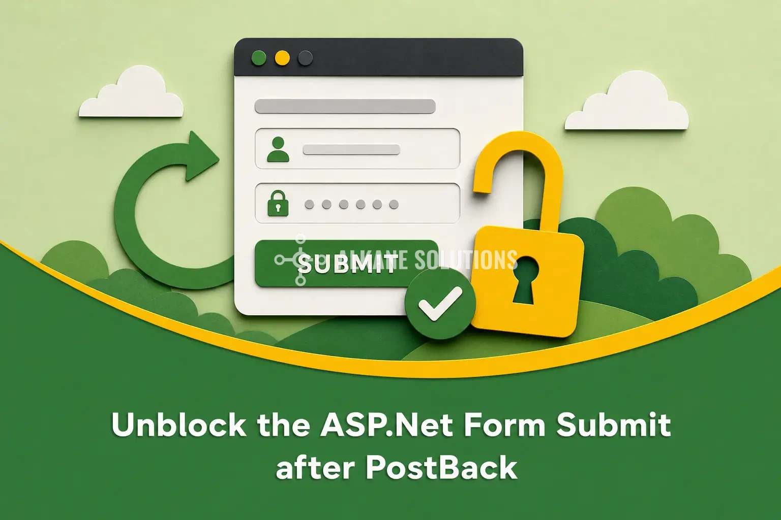 Unblock the ASP.Net Form Submit after PostBack
