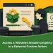 Access a Windows Installer property in a Deferred Custom Action
