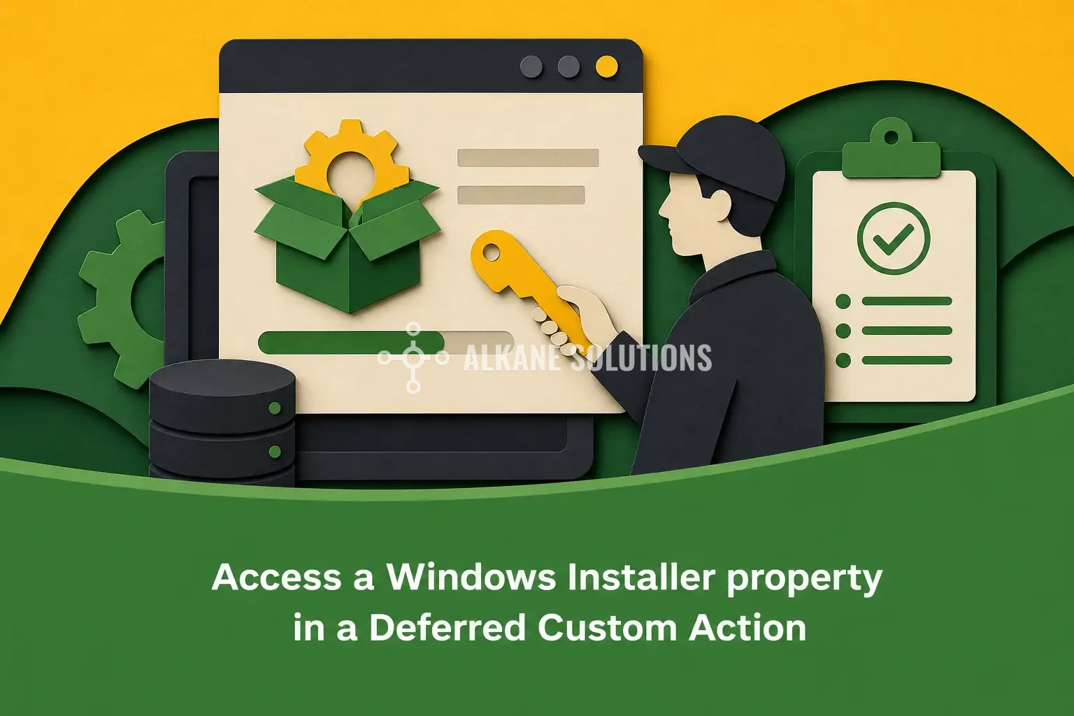 Access a Windows Installer property in a Deferred Custom Action