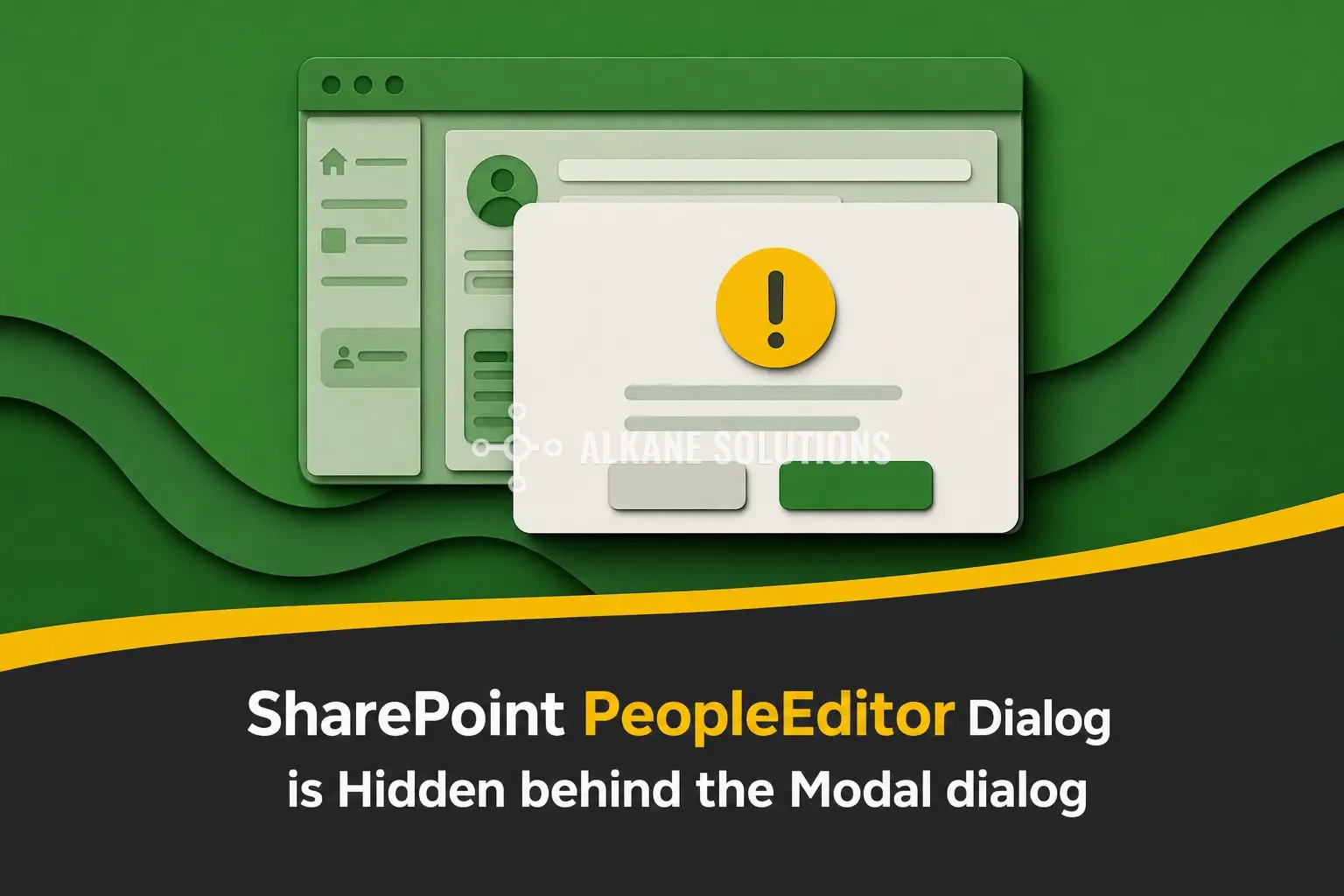 SharePoint PeopleEditor Dialog is Hidden behind the Modal dialog