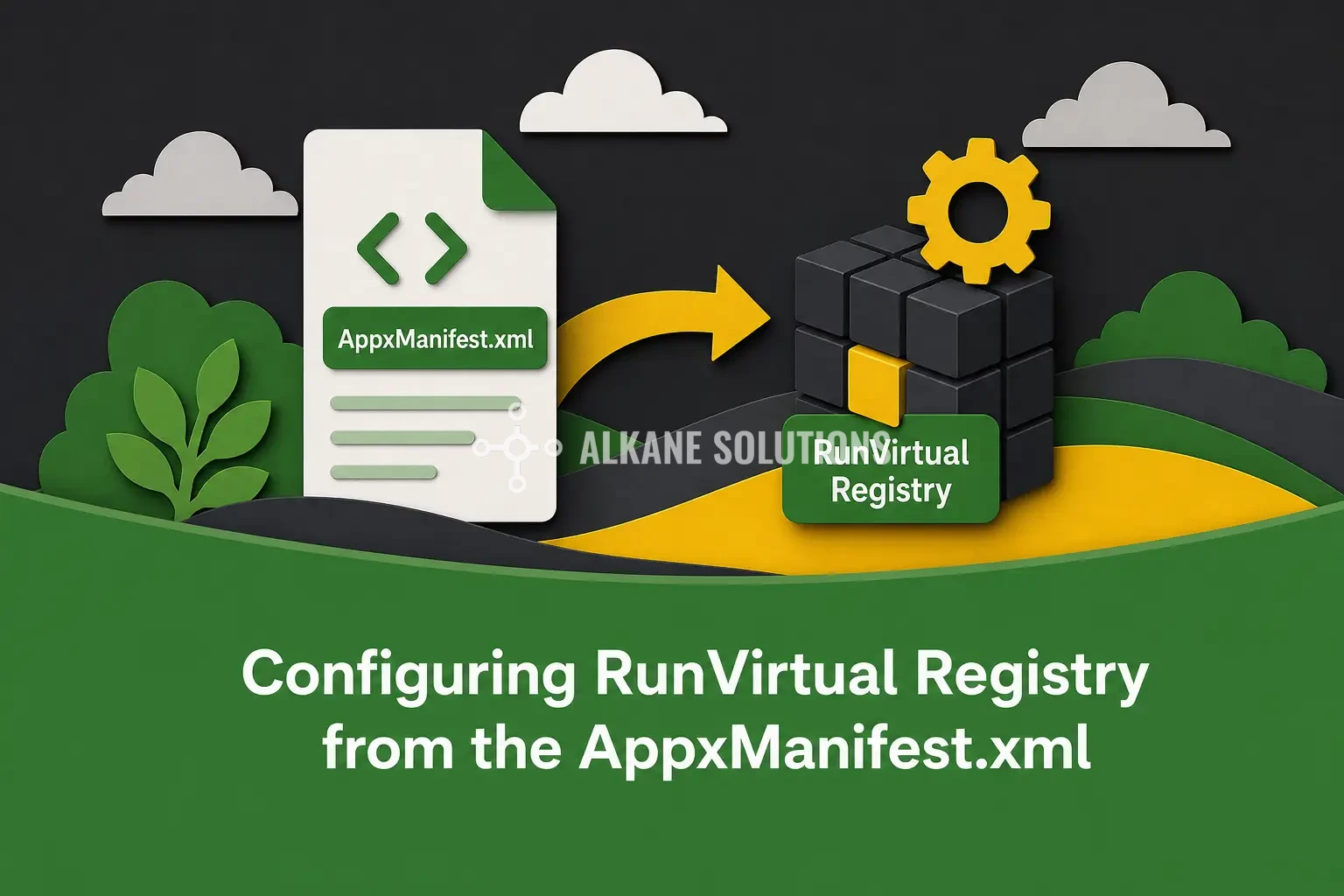 Configuring RunVirtual Registry from the AppxManifest.xml