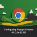 Configuring Google Chrome 49.0.2623.112