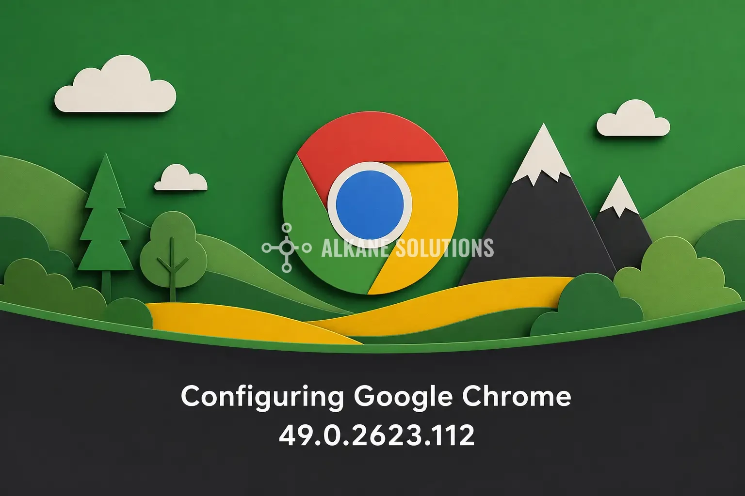 Configuring Google Chrome 49.0.2623.112