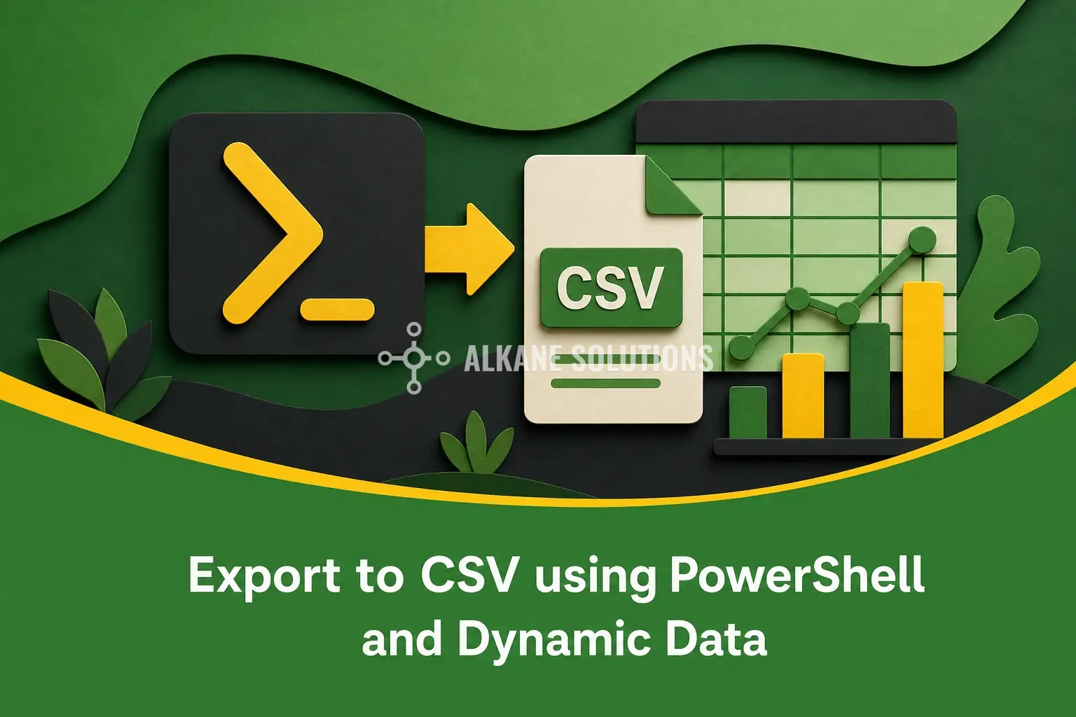 Export to CSV using PowerShell and Dynamic Data