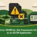 Error 16389 for .Net Framework 4.6.2 as an SCCM Application