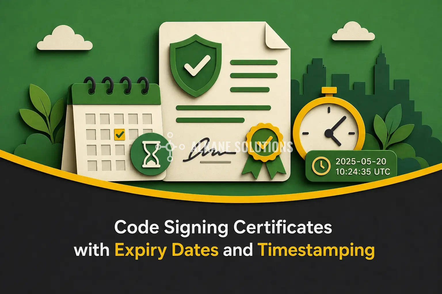 Code Signing Certificates with Expiry Dates and Timestamping