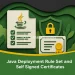 Java Deployment Rule Set and Self Signed Certificates