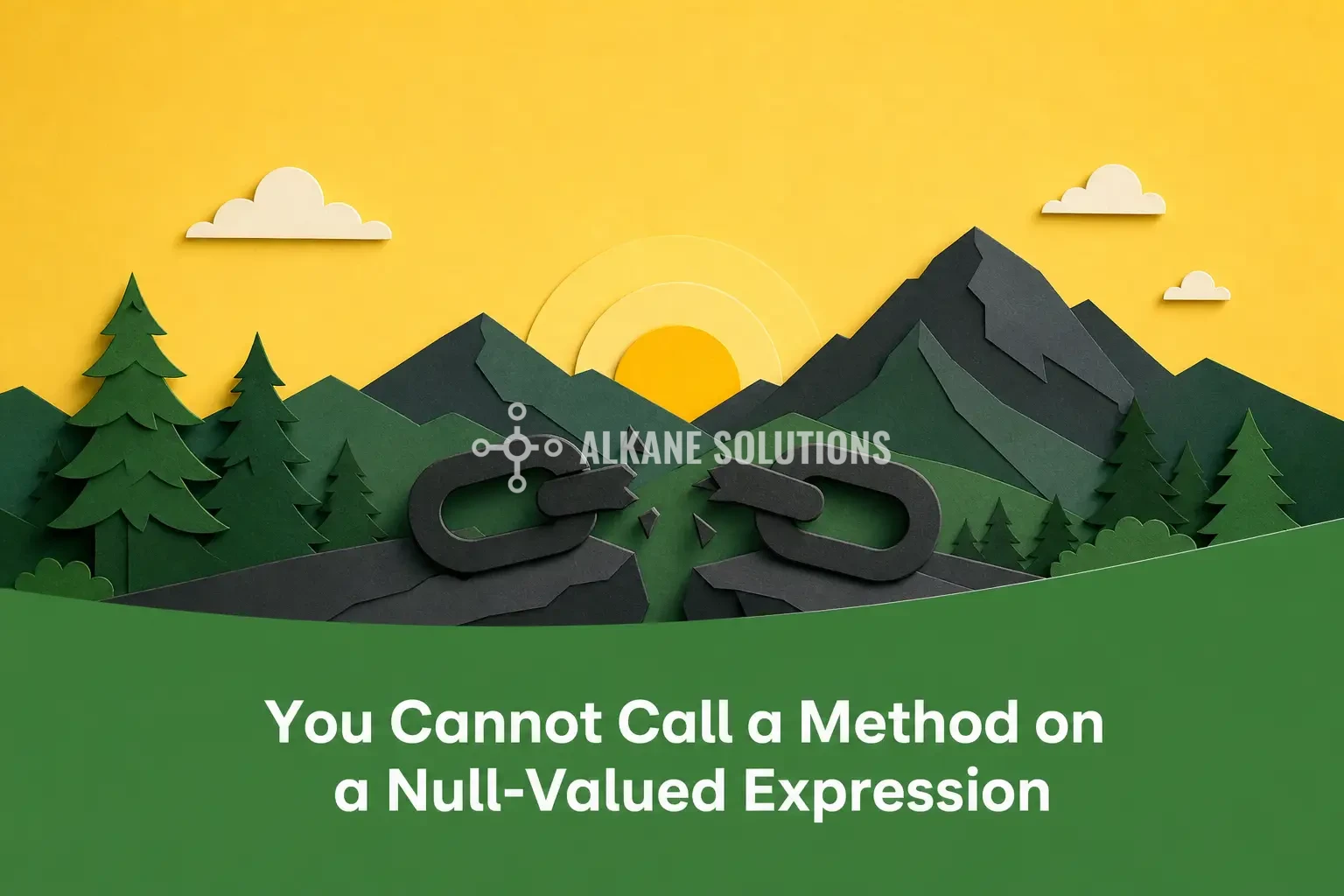You Cannot Call a Method on a Null-Valued Expression