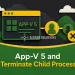 App-V 5 and Terminate Child Process