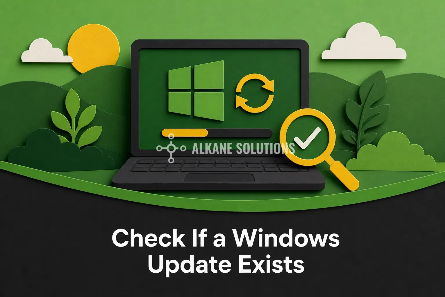 Check If a Windows Update Exists