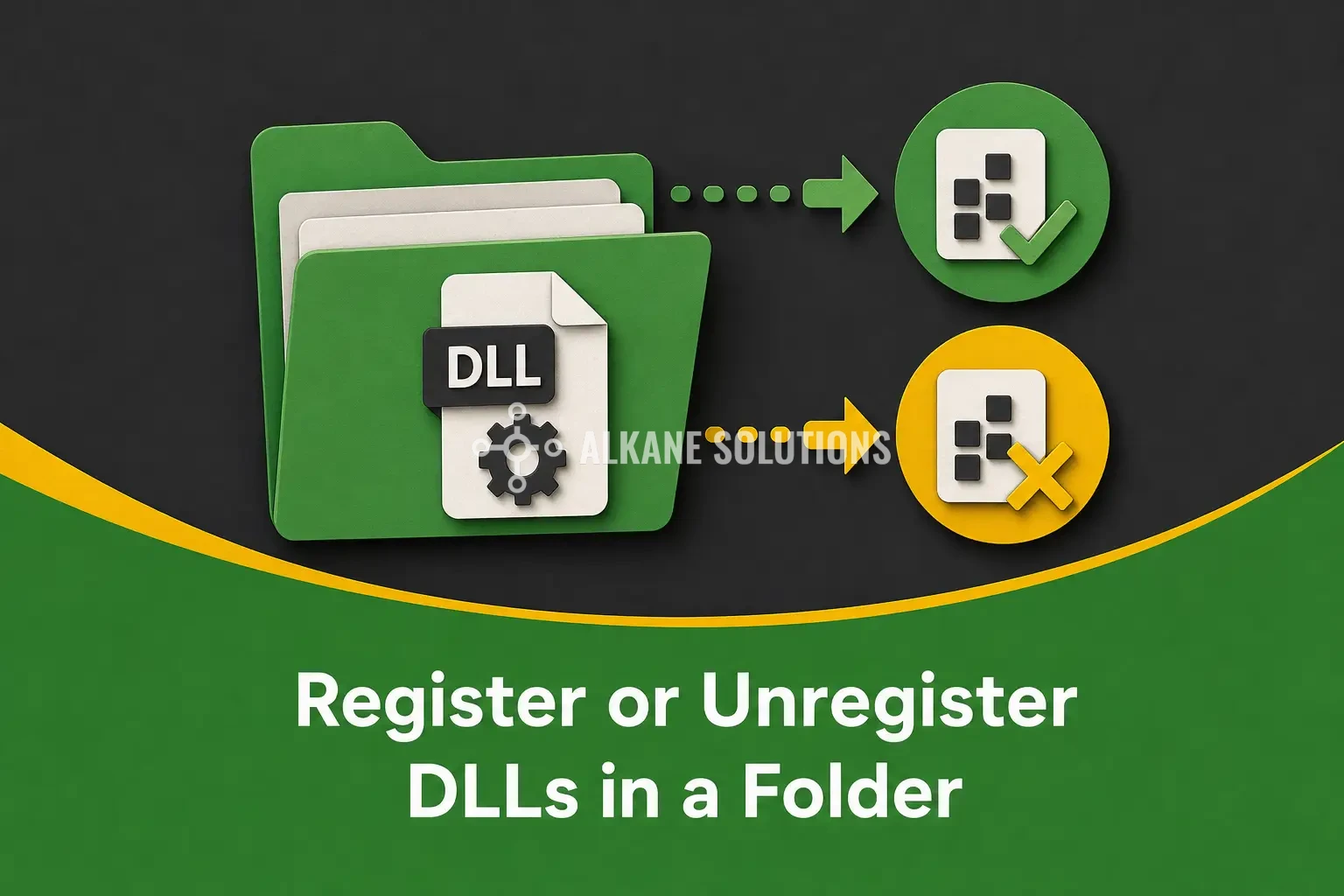 Register or Unregister DLLs in a Folder