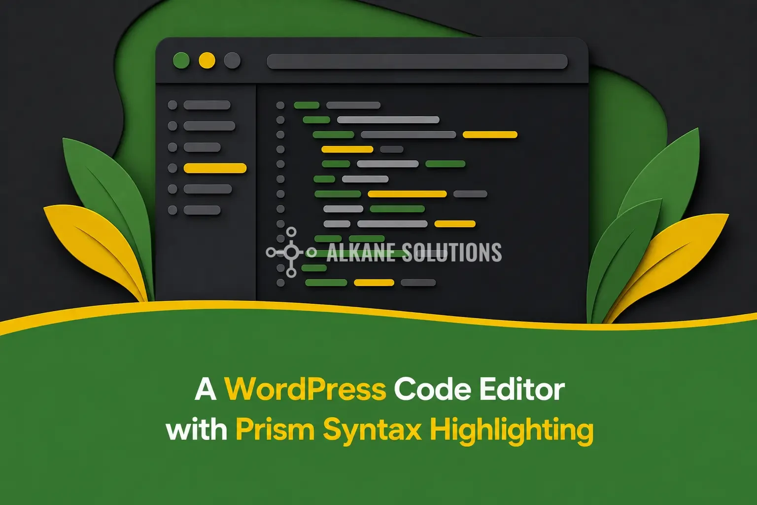 A WordPress Code Editor with Prism Syntax Highlighting