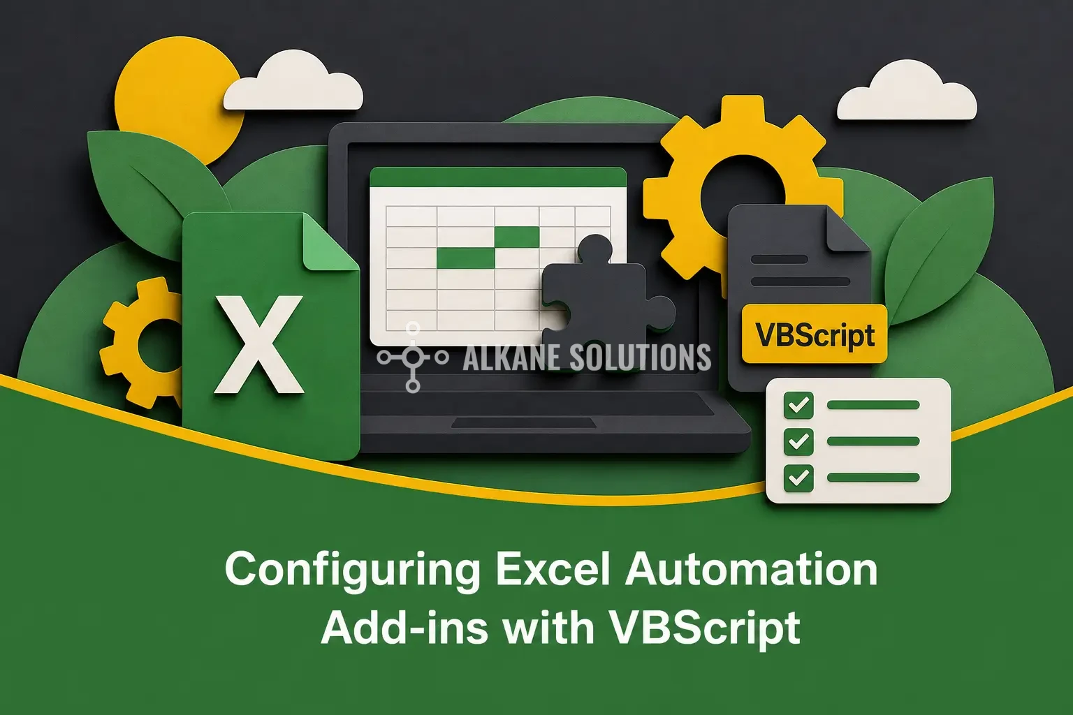Configuring Excel Automation Add-ins with VBScript