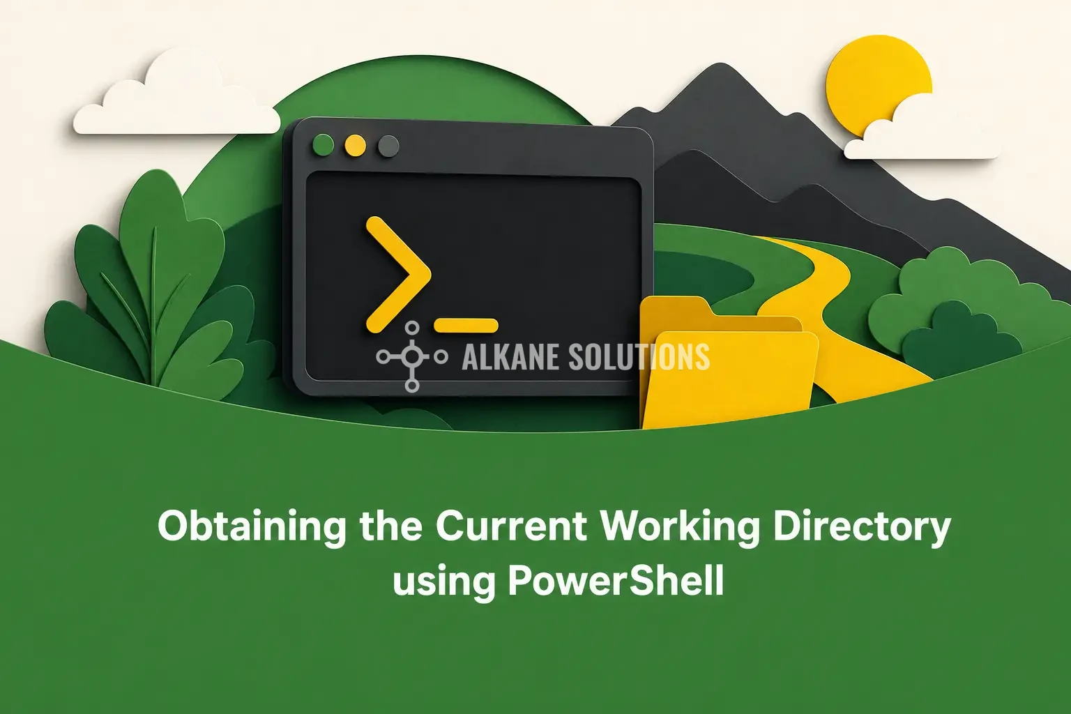Obtaining the Current Working Directory using PowerShell