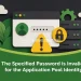 The Specified Password is Invalid for the Application Pool Identity