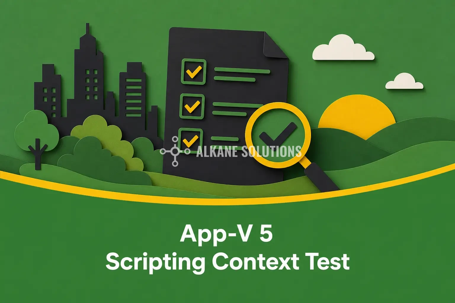 App-V 5 Scripting Context Test