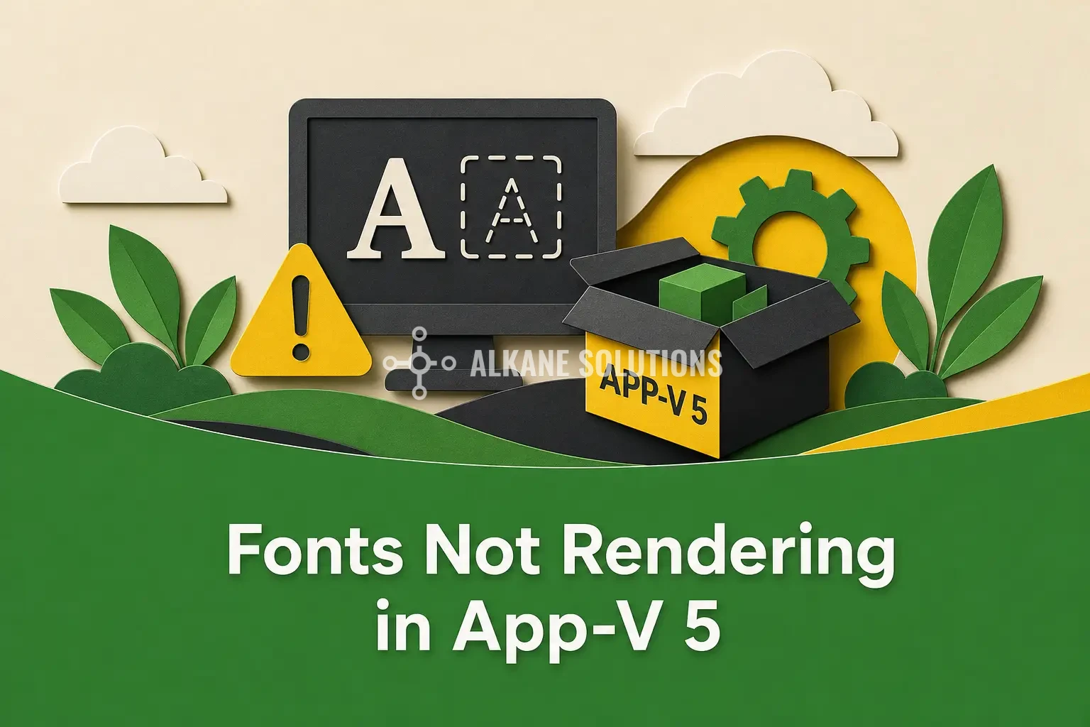 Fonts Not Rendering in App-V 5