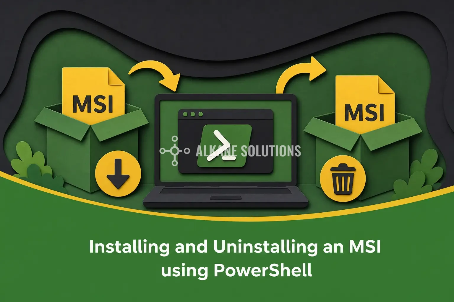 Installing and Uninstalling an MSI using PowerShell