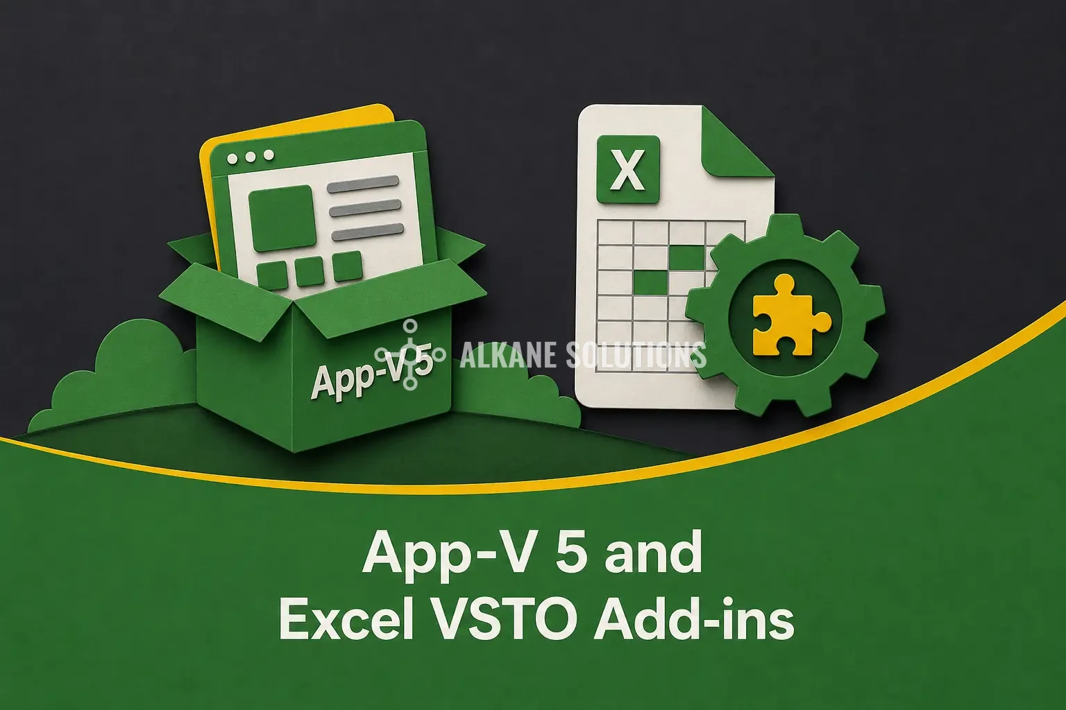App-V 5 and Excel VSTO Add-ins