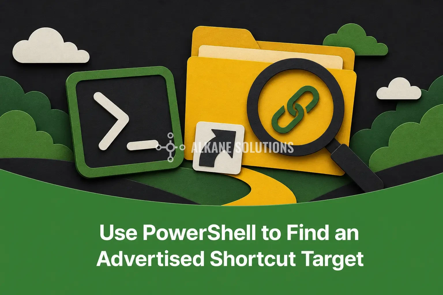 Use PowerShell to Find an Advertised Shortcut Target