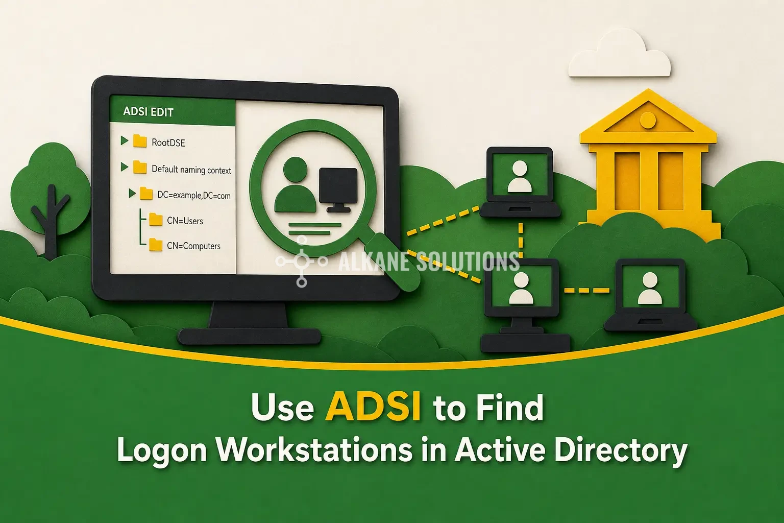 Use ADSI to Find Logon Workstations in Active Directory