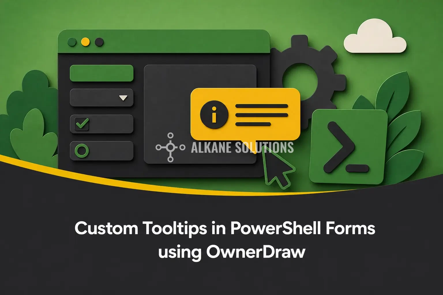 Custom Tooltips in PowerShell Forms using OwnerDraw