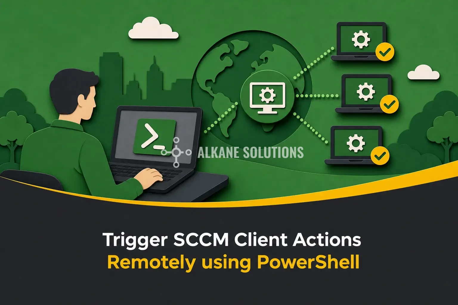 Trigger SCCM Client Actions Remotely using PowerShell