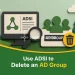 Use ADSI to Delete an AD Group