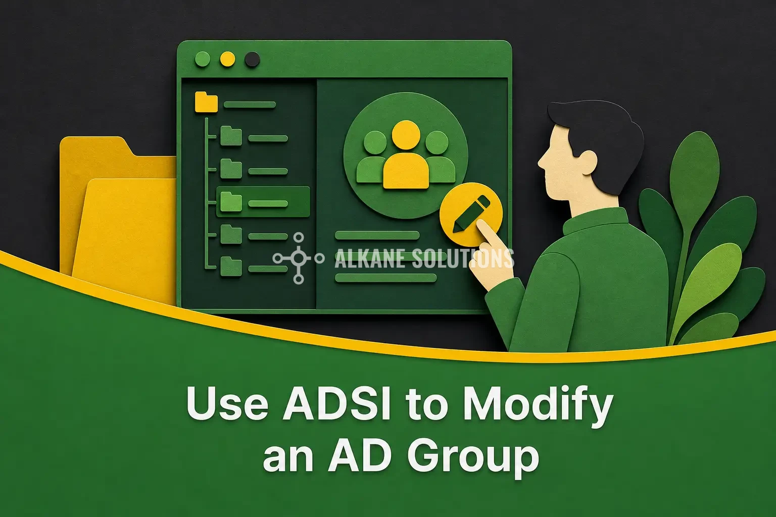 Use ADSI to Modify an AD Group