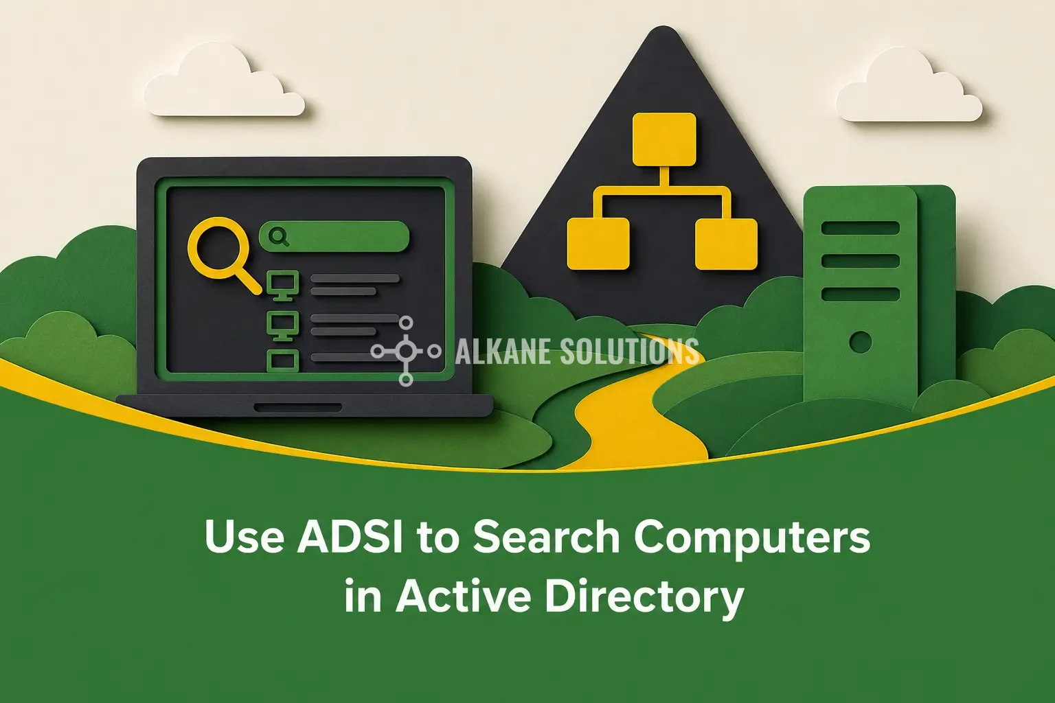 Use ADSI to Search Computers in Active Directory