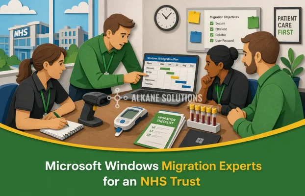 Modern Workplace Services 14 Microsoft Windows Migration Experts for an NHS Trust