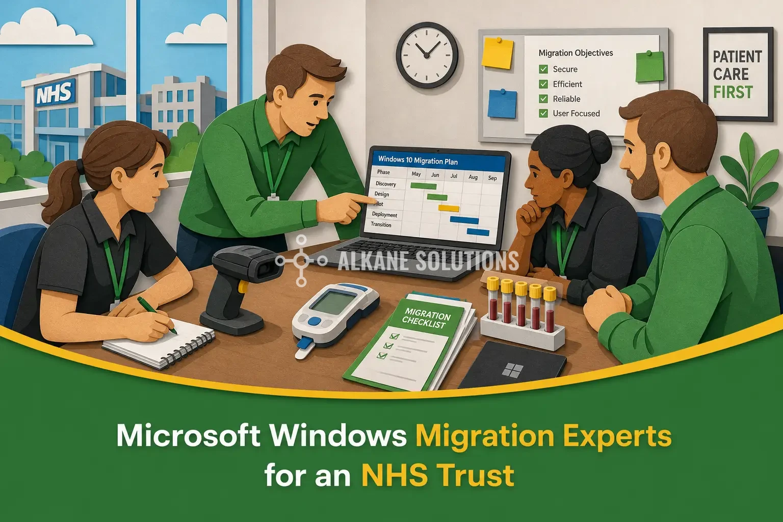 Microsoft Windows Migration Experts for an NHS Trust
