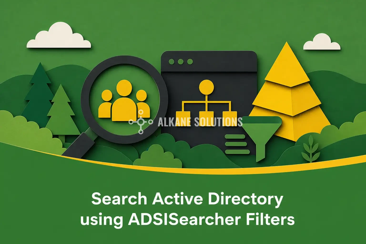 Search Active Directory using ADSISearcher Filters