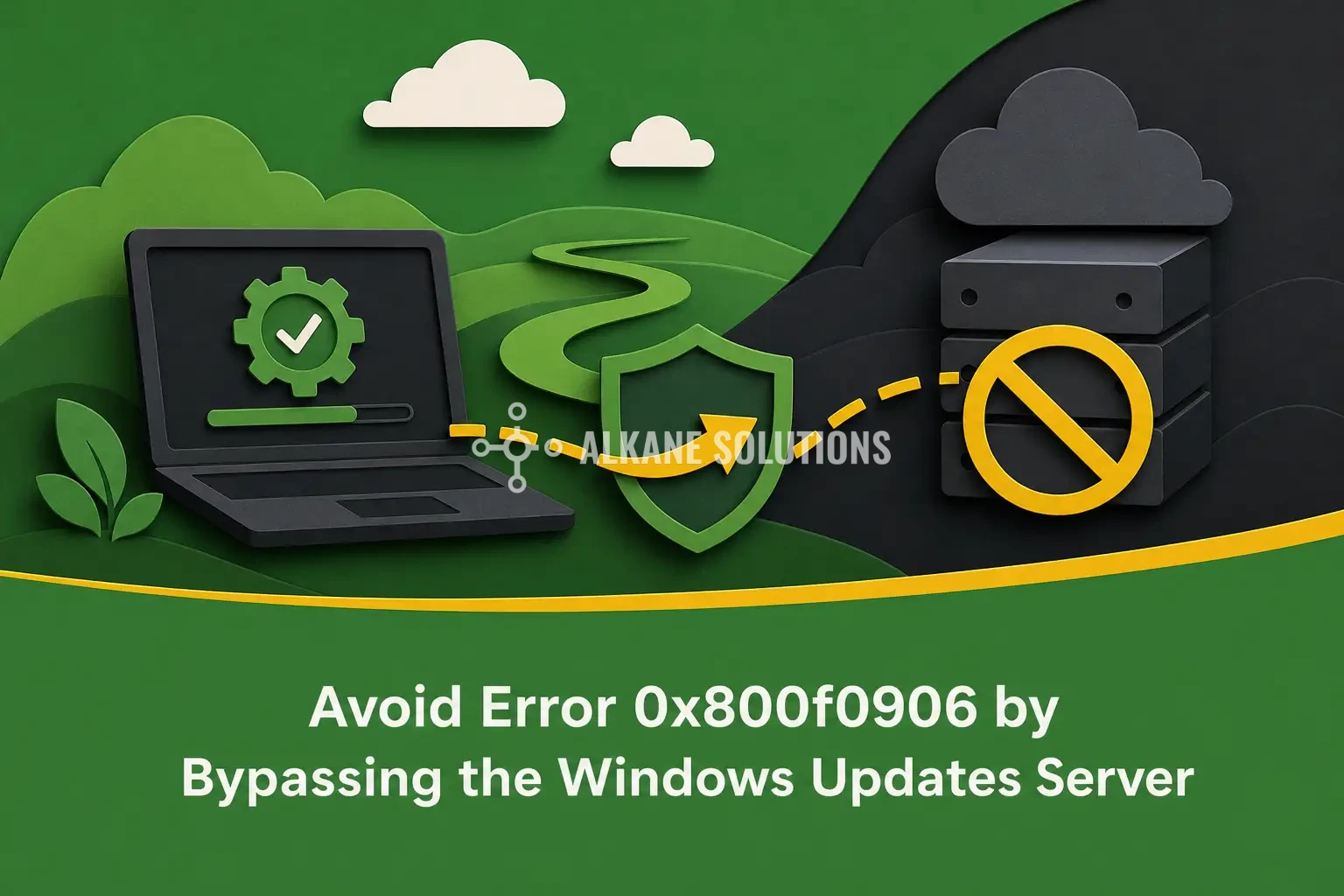 Avoid Error 0x800f0906 by Bypassing the Windows Updates Server