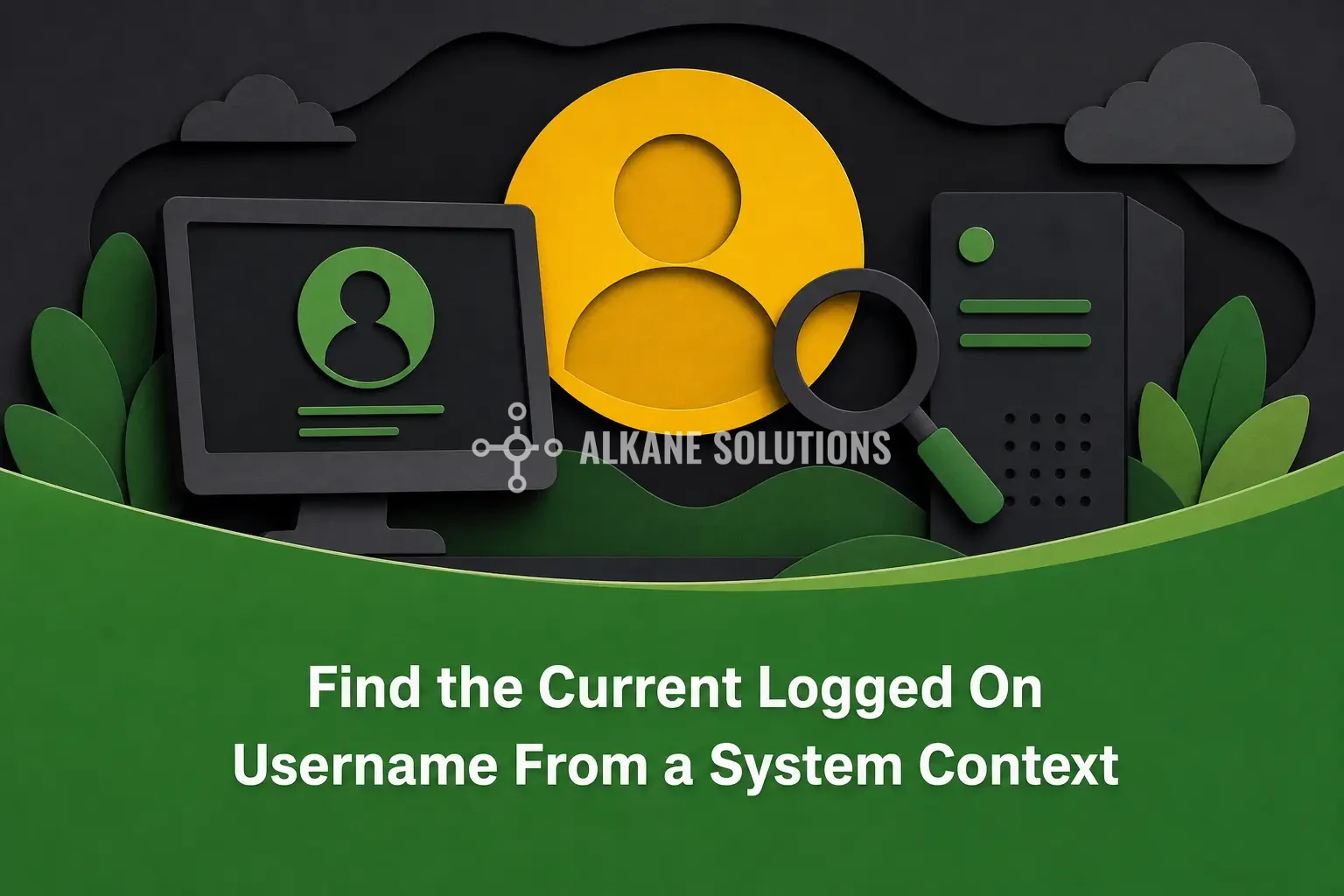 Find the Current Logged On Username From a System Context