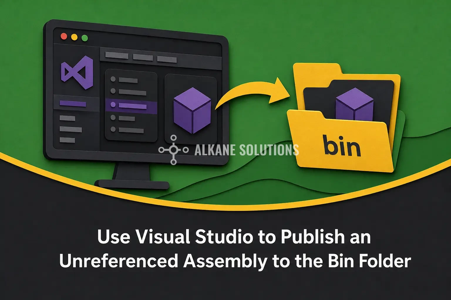 Use Visual Studio to Publish an Unreferenced Assembly to the Bin Folder