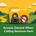 Access Denied When Calling Remove-Item