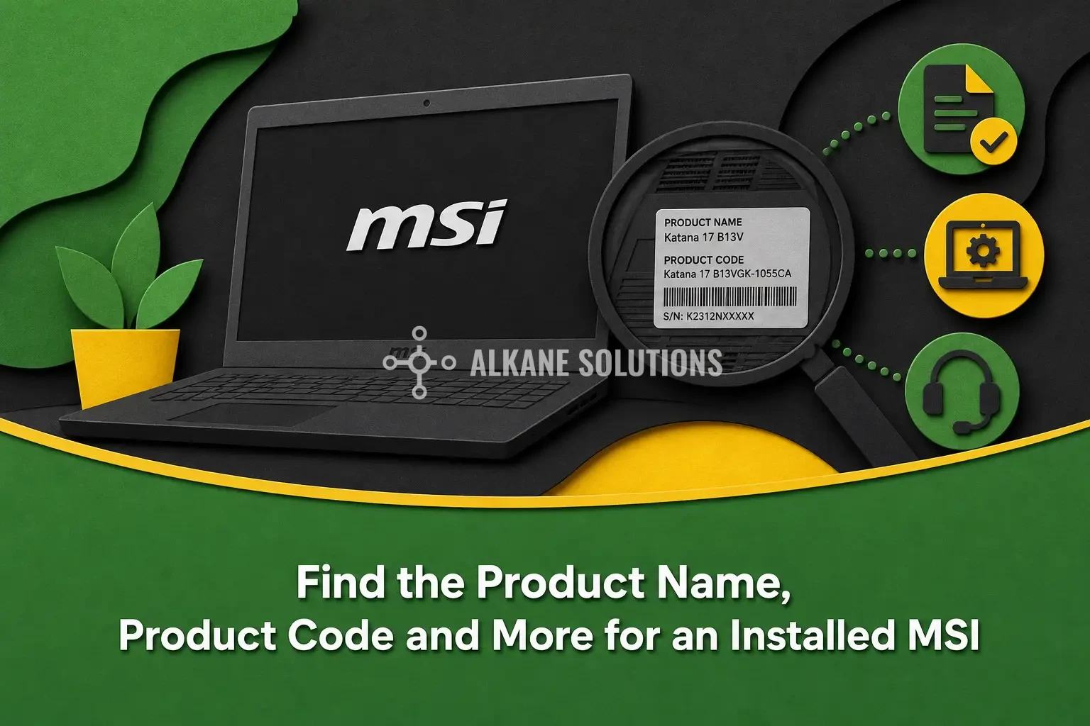 Find the Product Name, Product Code and More for an Installed MSI