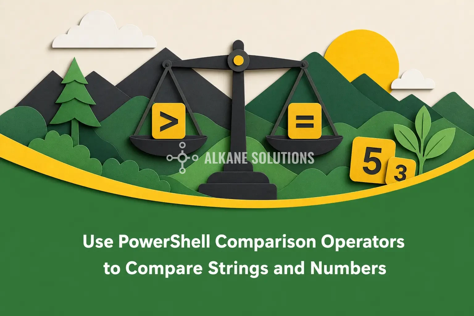 Use PowerShell Comparison Operators to Compare Strings and Numbers