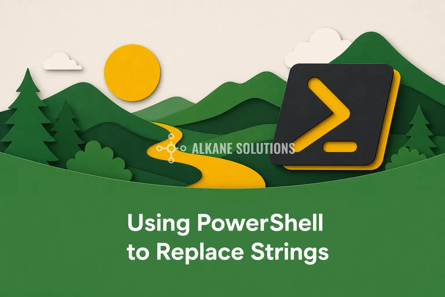 Using PowerShell to Replace Strings