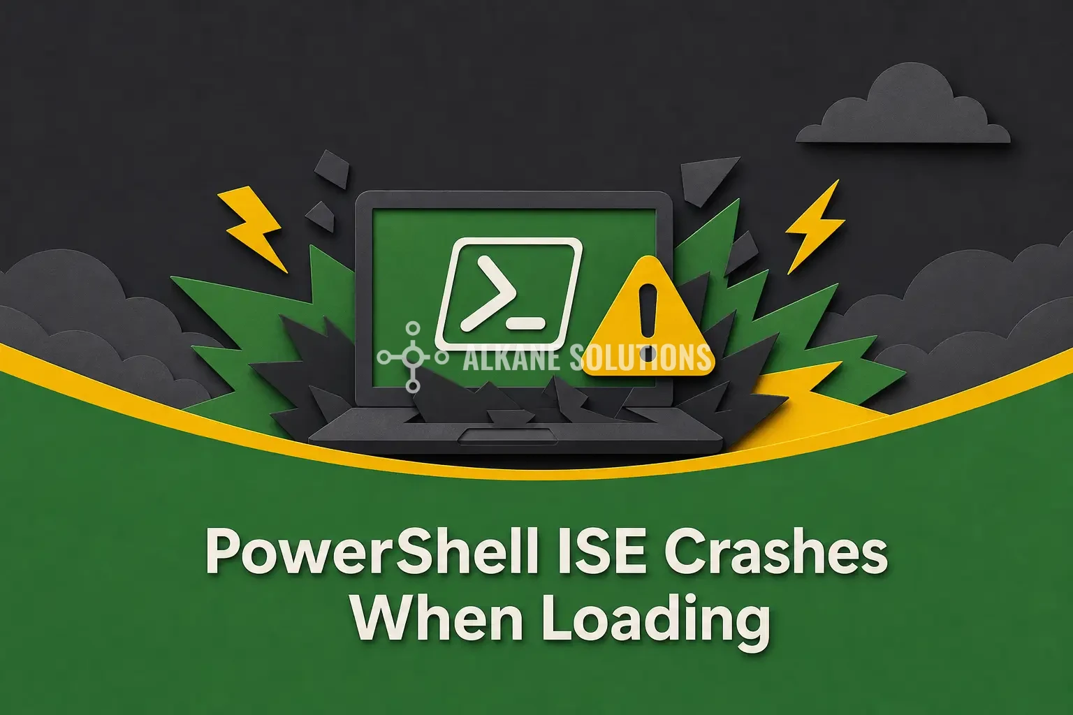 PowerShell ISE Crashes When Loading